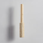 Travertine Stick Pendant Light