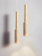 Travertine Stick Pendant Light