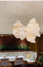 Croissant Fabric Pendant Light