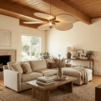 Elowen Fabric Petal Pendant Light