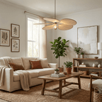 Elowen Fabric Petal Pendant Light
