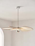Elowen Fabric Petal Pendant Light