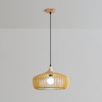 Lattice Nest Wooden Pendant Lamp