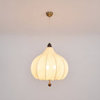 Chestnut Fabric Pendant Light