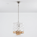 Glass Poliarte Interlocking Chandelier
