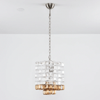 Glass Poliarte Interlocking Chandelier