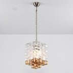 Glass Poliarte Interlocking Chandelier