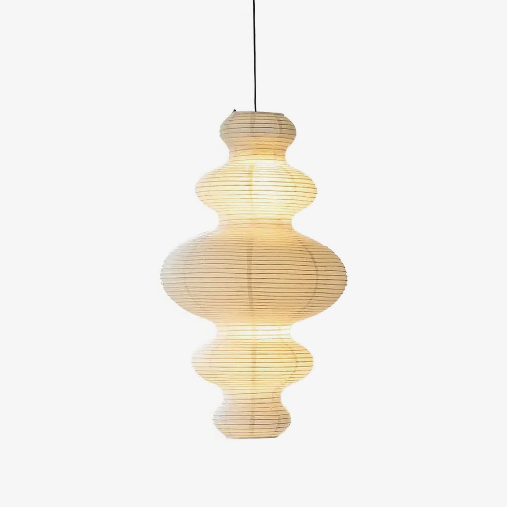 Kozo Paper Metal Pendant Lamp