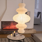 Kozo Paper Metal Pendant Lamp
