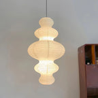 Kozo Paper Metal Pendant Lamp