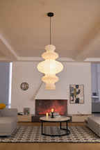 Kozo Paper Metal Pendant Lamp