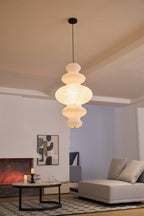 Kozo Paper Metal Pendant Lamp