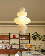Kozo Paper Metal Pendant Lamp