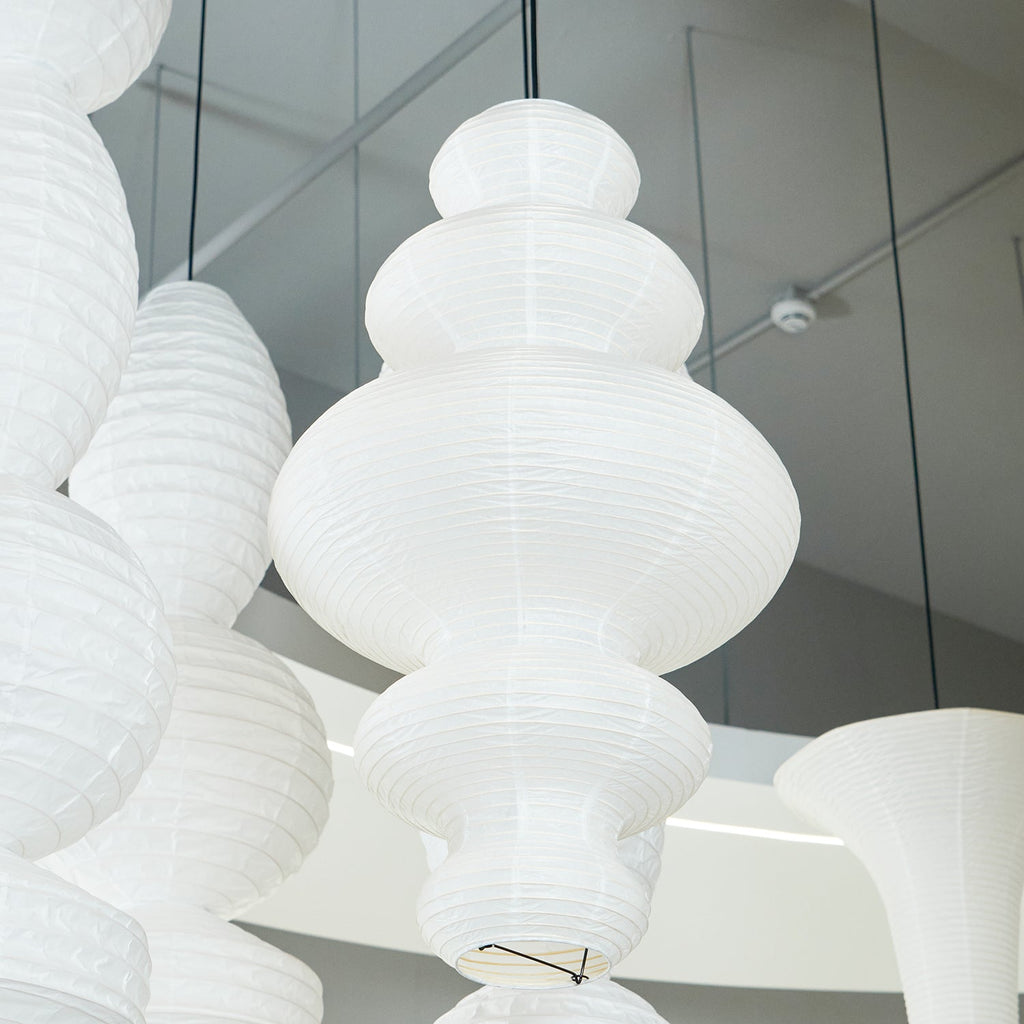 Kozo Paper Metal Pendant Lamp