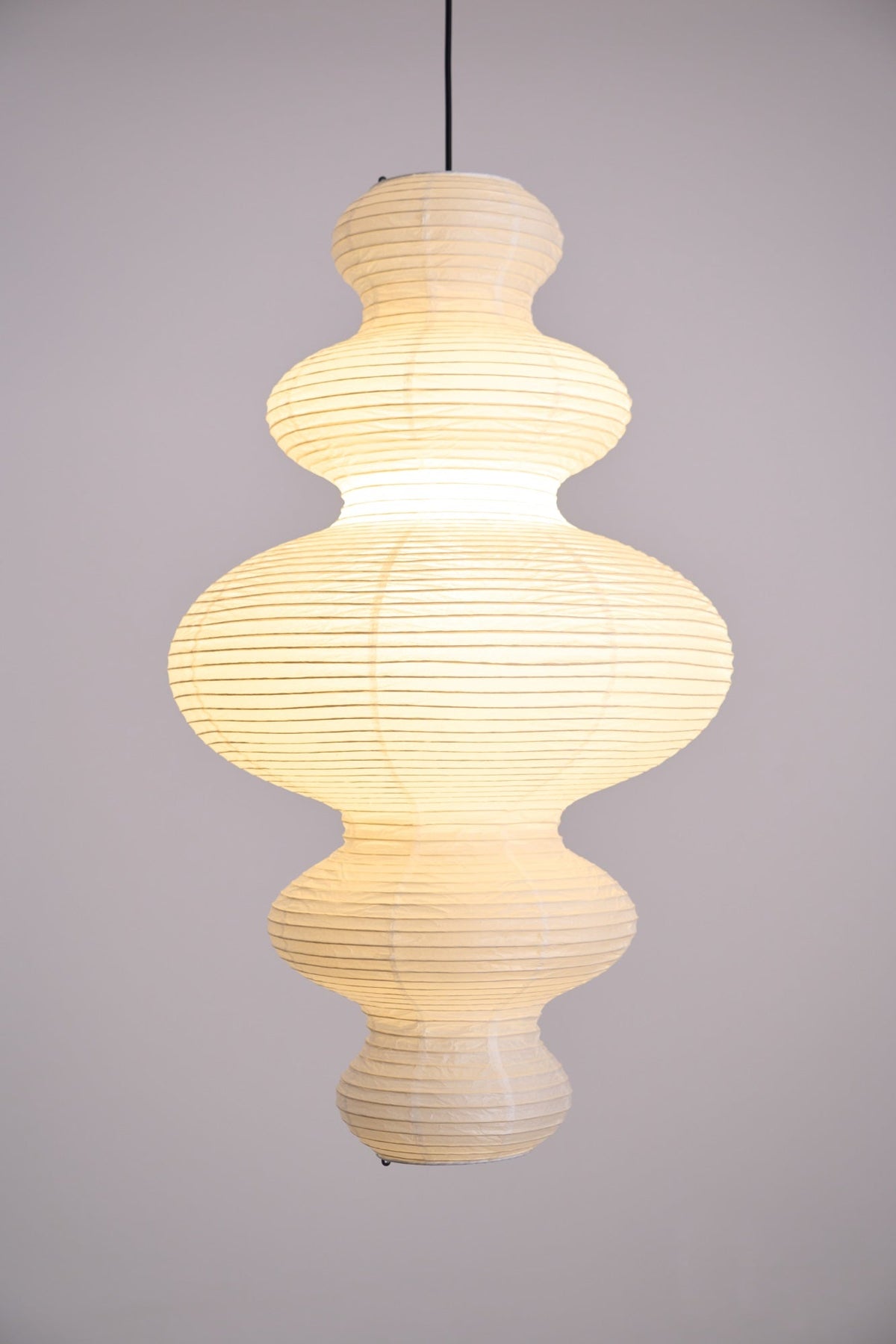 Kozo Paper Metal Pendant Lamp