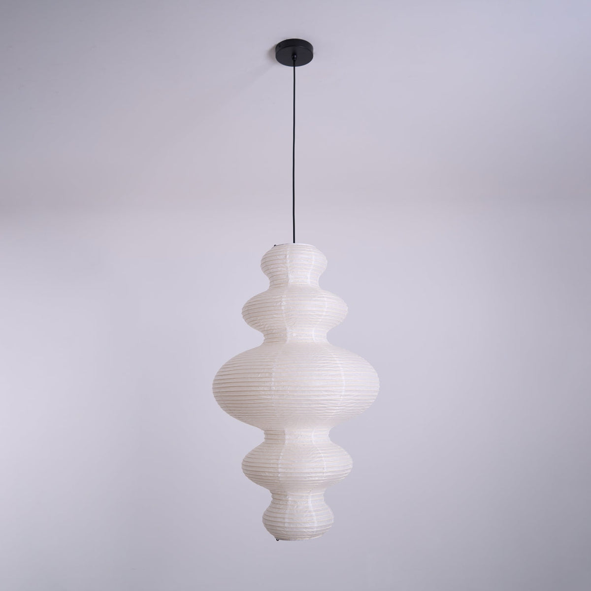 Kozo Paper Metal Pendant Lamp