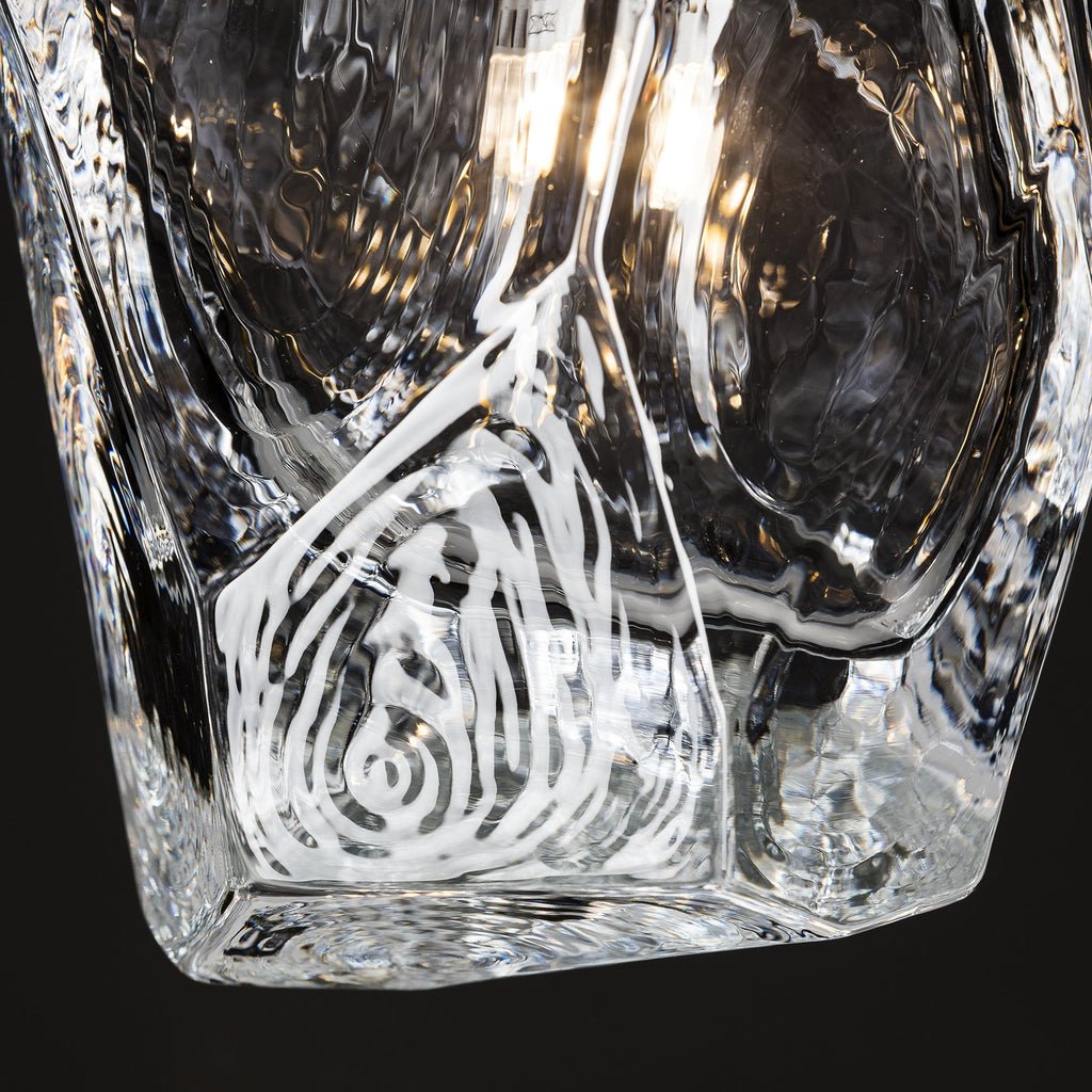 Crystal Rock Cluster Pendant Light