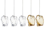 Crystal Rock Cluster Pendant Light