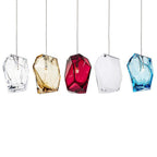 Crystal Rock Cluster Pendant Light