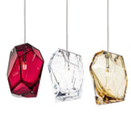 Crystal Rock Cluster Pendant Light
