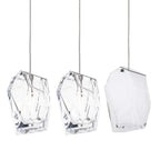 Crystal Rock Cluster Pendant Light