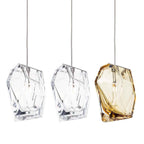 Crystal Rock Cluster Pendant Light