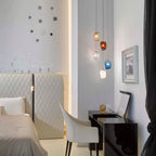 Crystal Rock Cluster Pendant Light