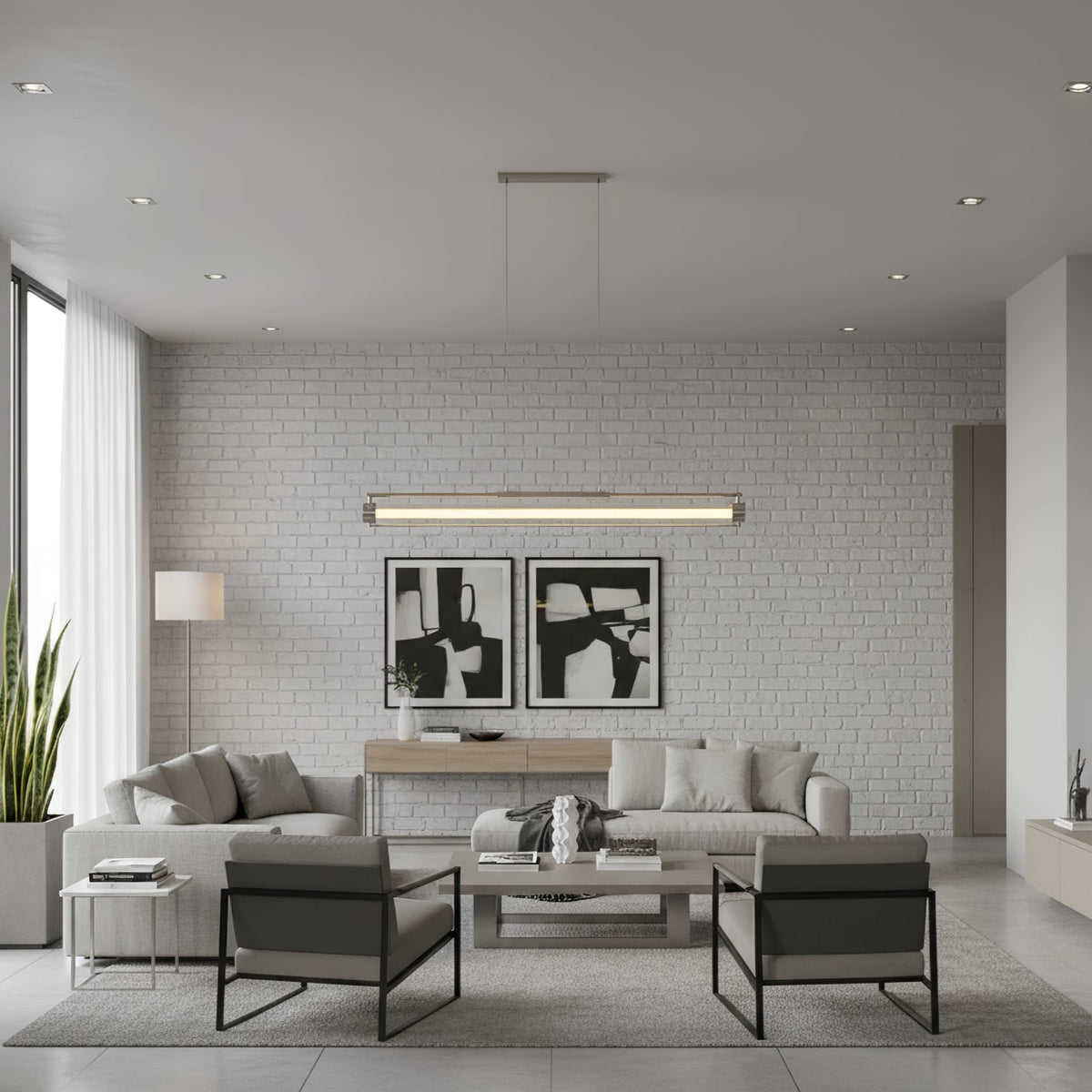 Linear Tube Linear Pendant