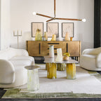 Wrapped Linear Chandelier