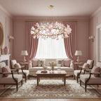 Circular Blossom Chandelier