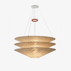Kazu Cone Silk Pendant Lamp