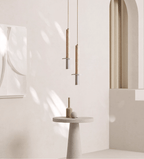 Linea Travertine Pendant Lamp