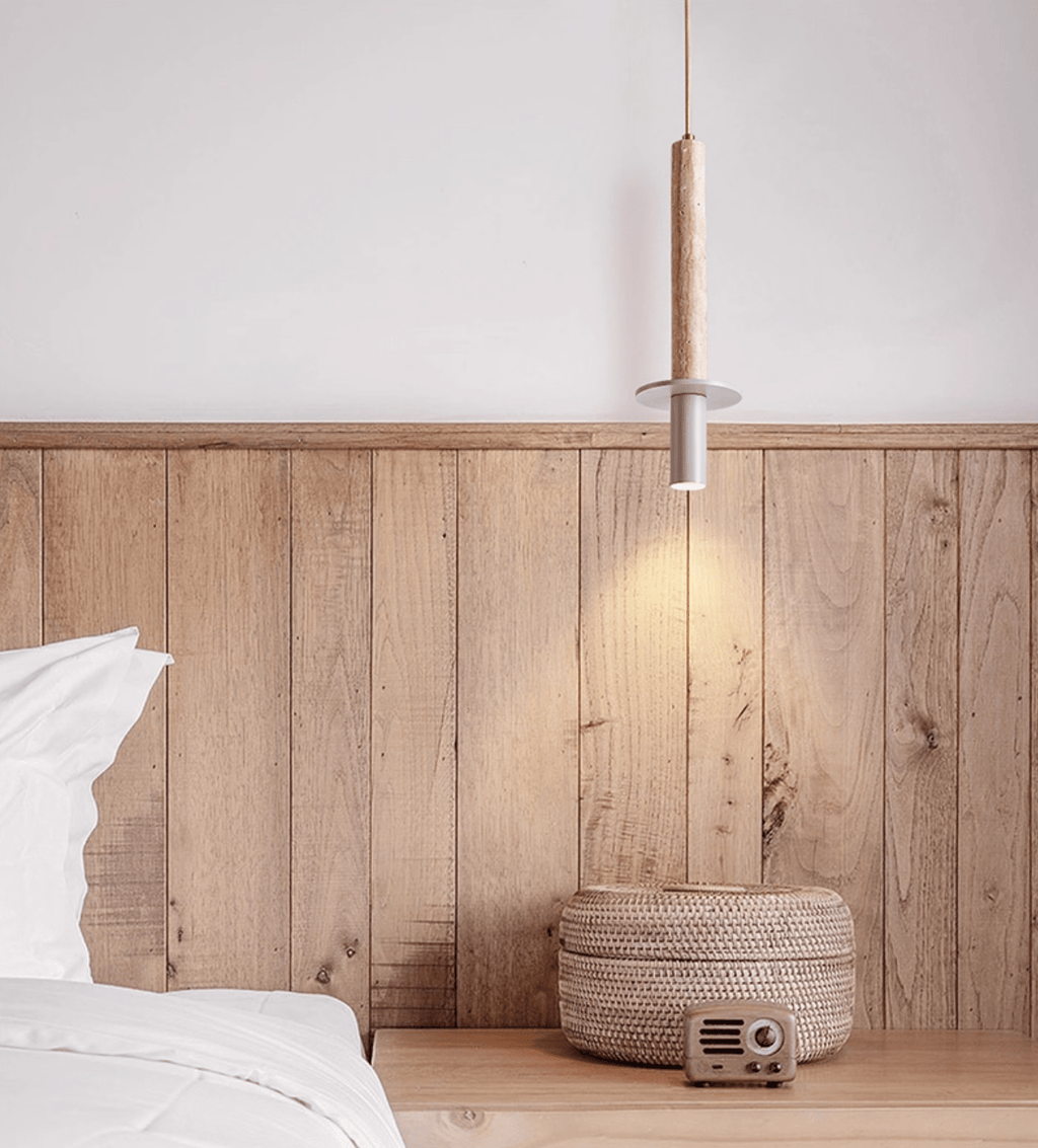 Linea Travertine Pendant Lamp