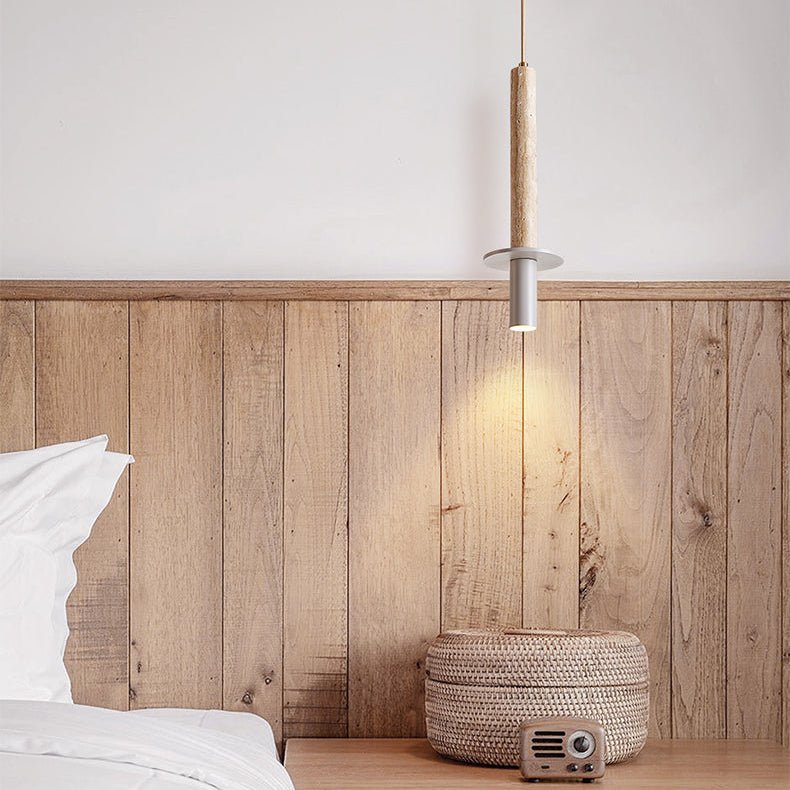 Linea Travertine Pendant Lamp