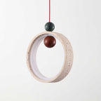 Ring & Bead Pendant Lamp