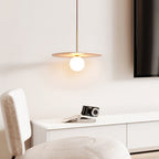 Celestial Travertine Pendant Light