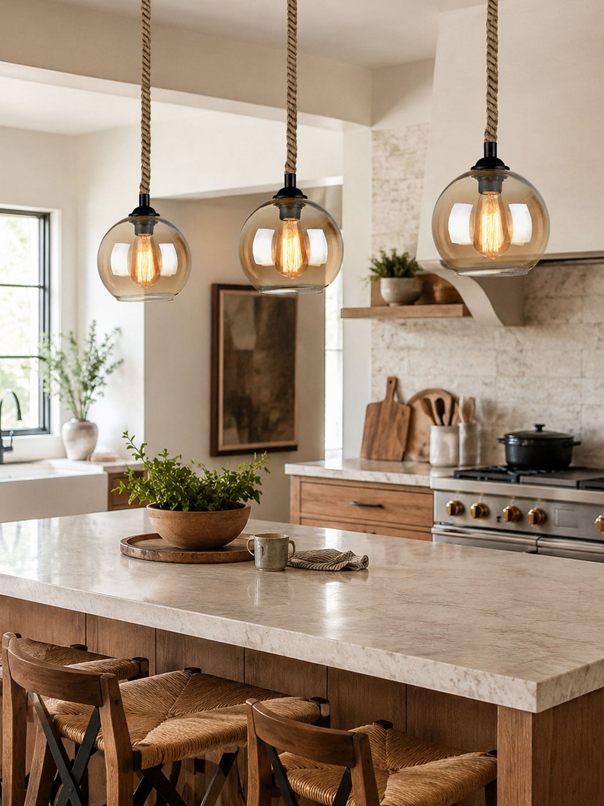 Mariner Rope Pendant Light