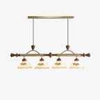 Floral Patterned Multi Pendant Light