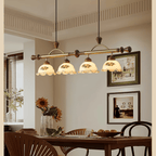 Floral Patterned Multi Pendant Light