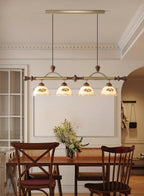 Floral Patterned Multi Pendant Light