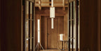 Hexagonal Glass Pendant Lamp