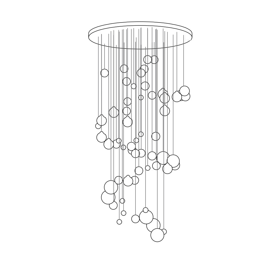 Breath of Light Customize Chandelier