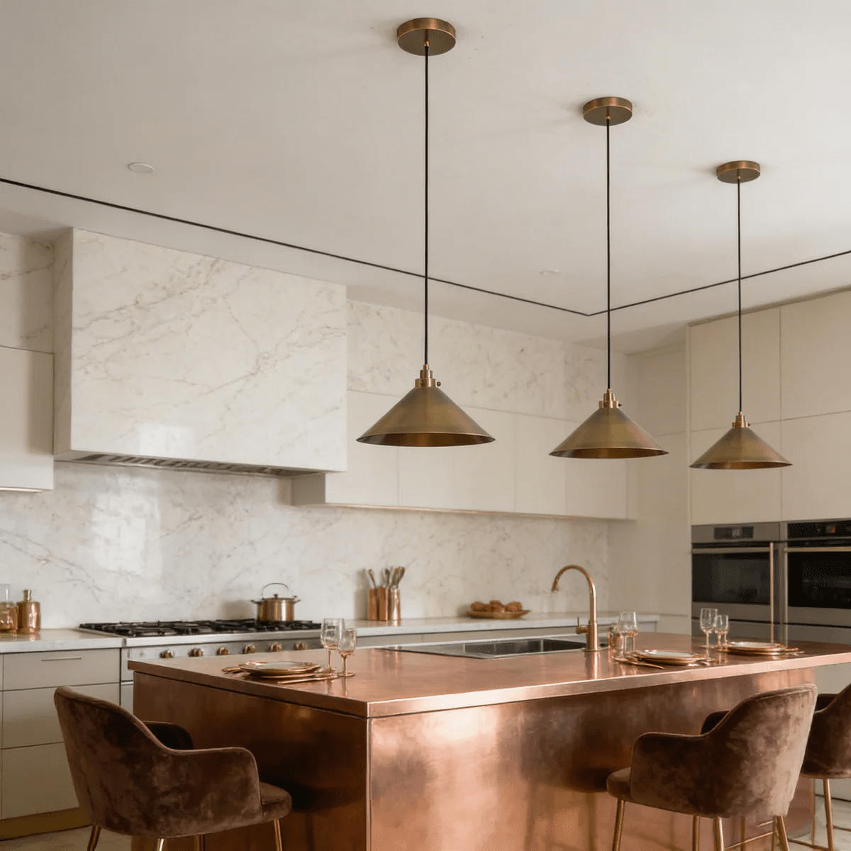Alessia Cone Pendant Light