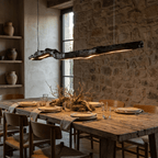 Ember Drift Linear Pendant Lamp