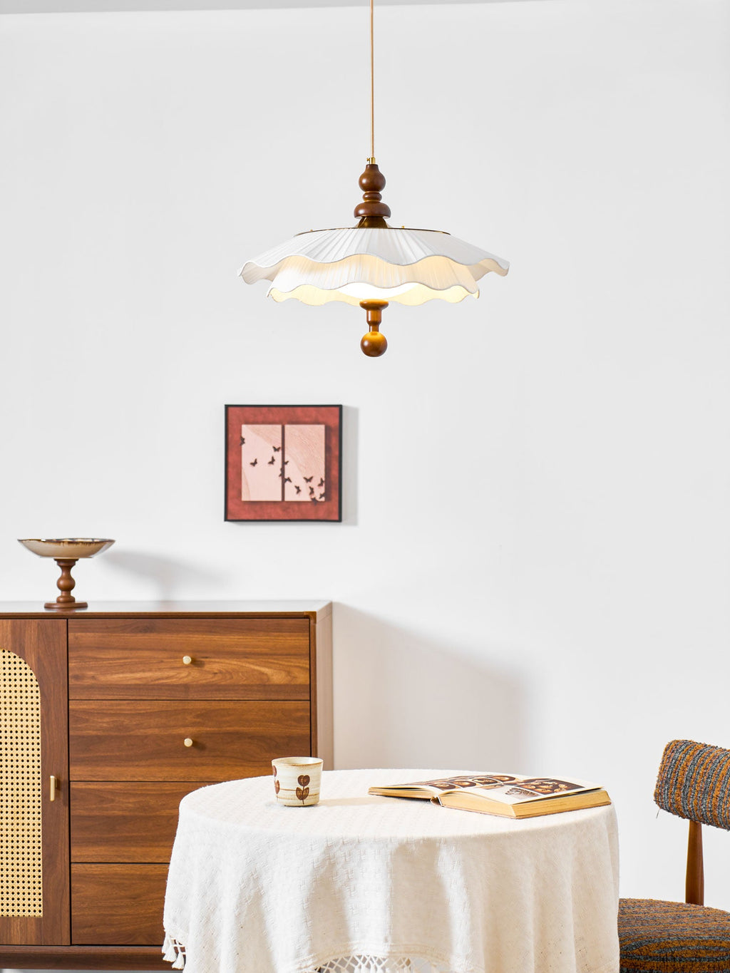 Belle Epoque Pleated Pendant Light