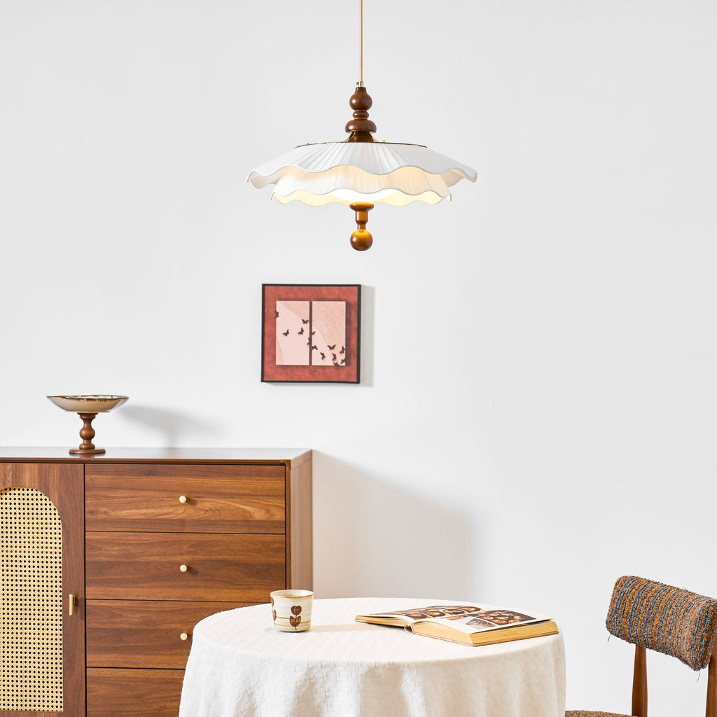 Belle Epoque Pleated Pendant Light