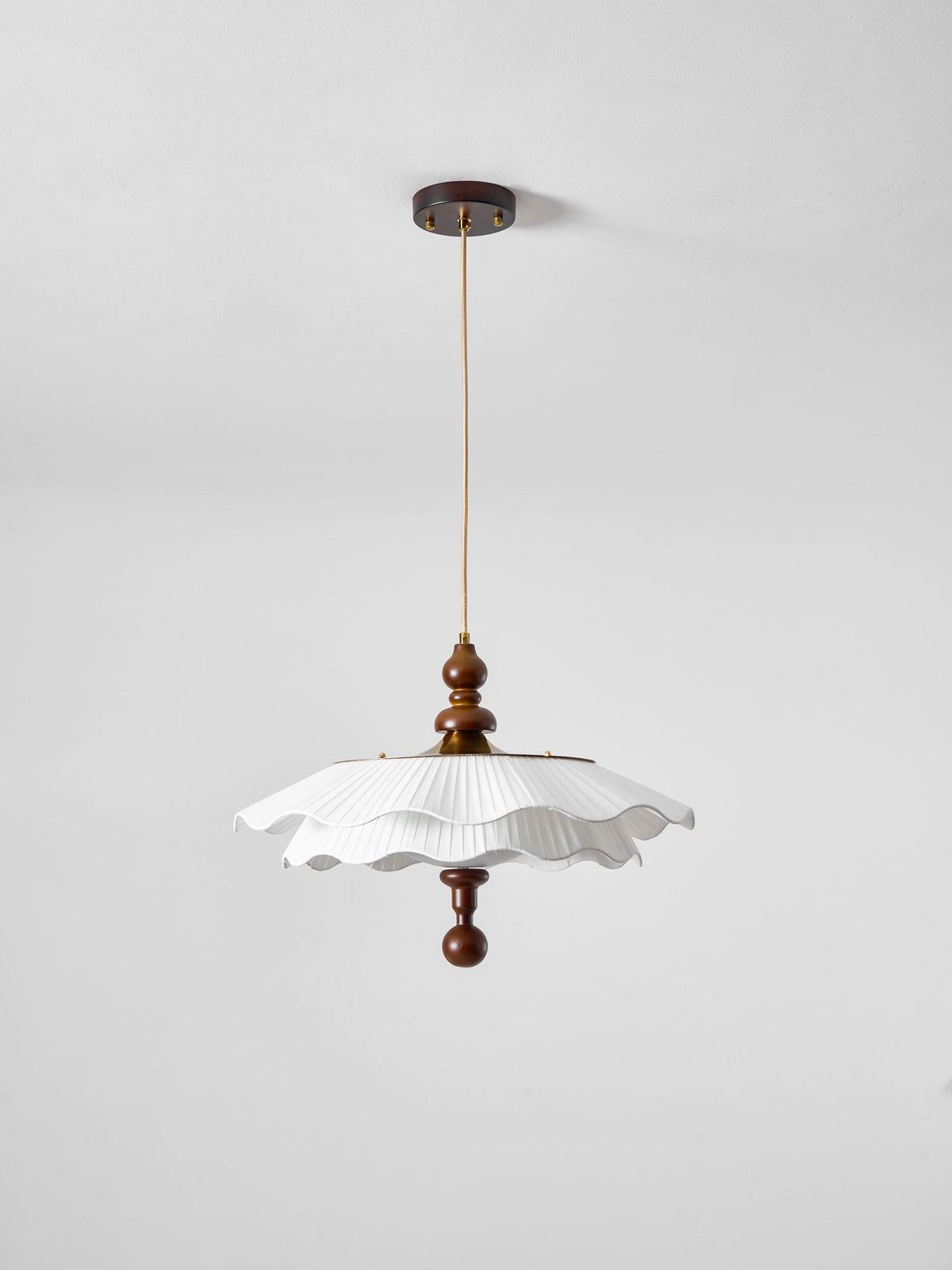 Belle Epoque Pleated Pendant Light