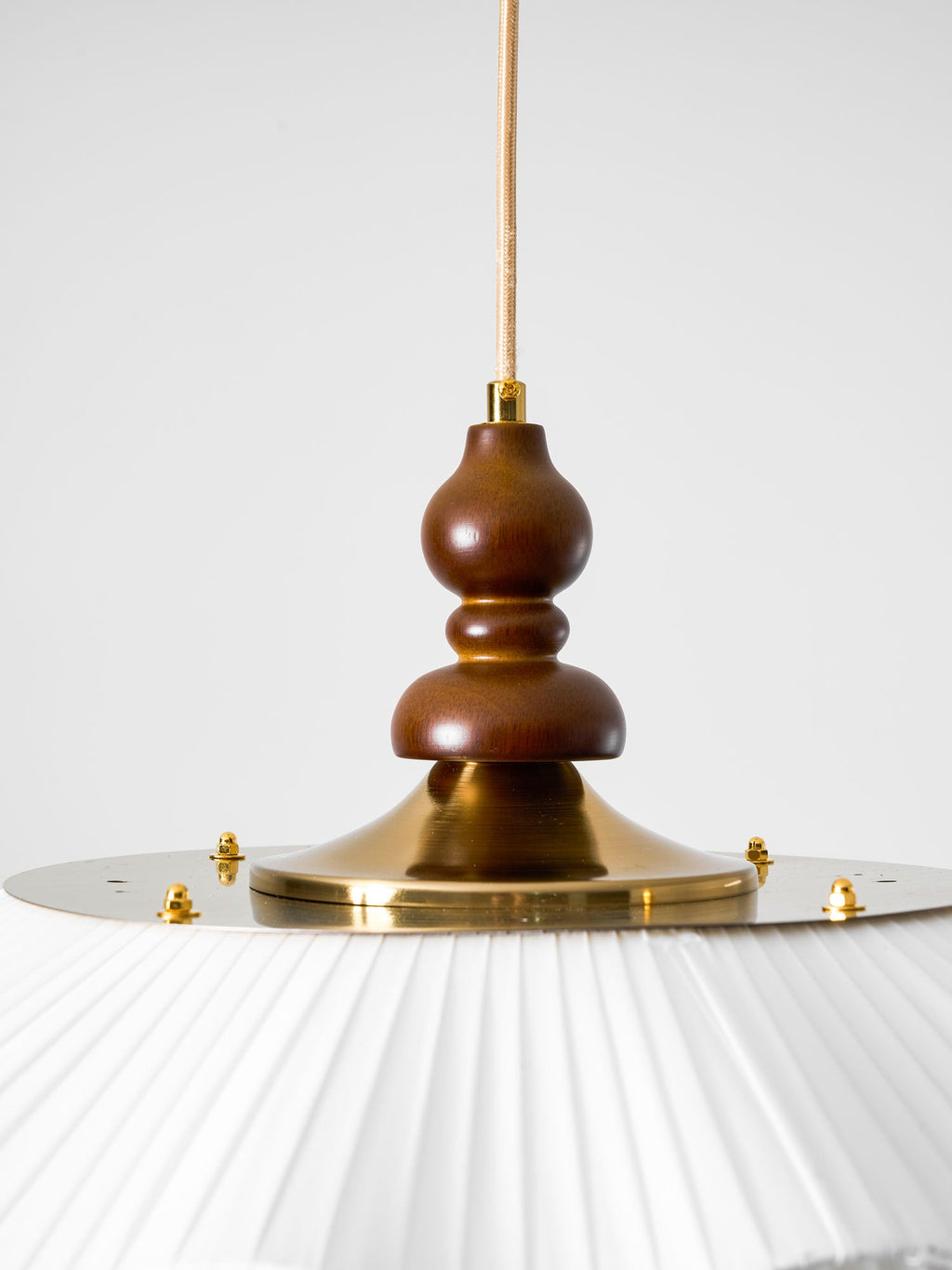 Belle Epoque Pleated Pendant Light