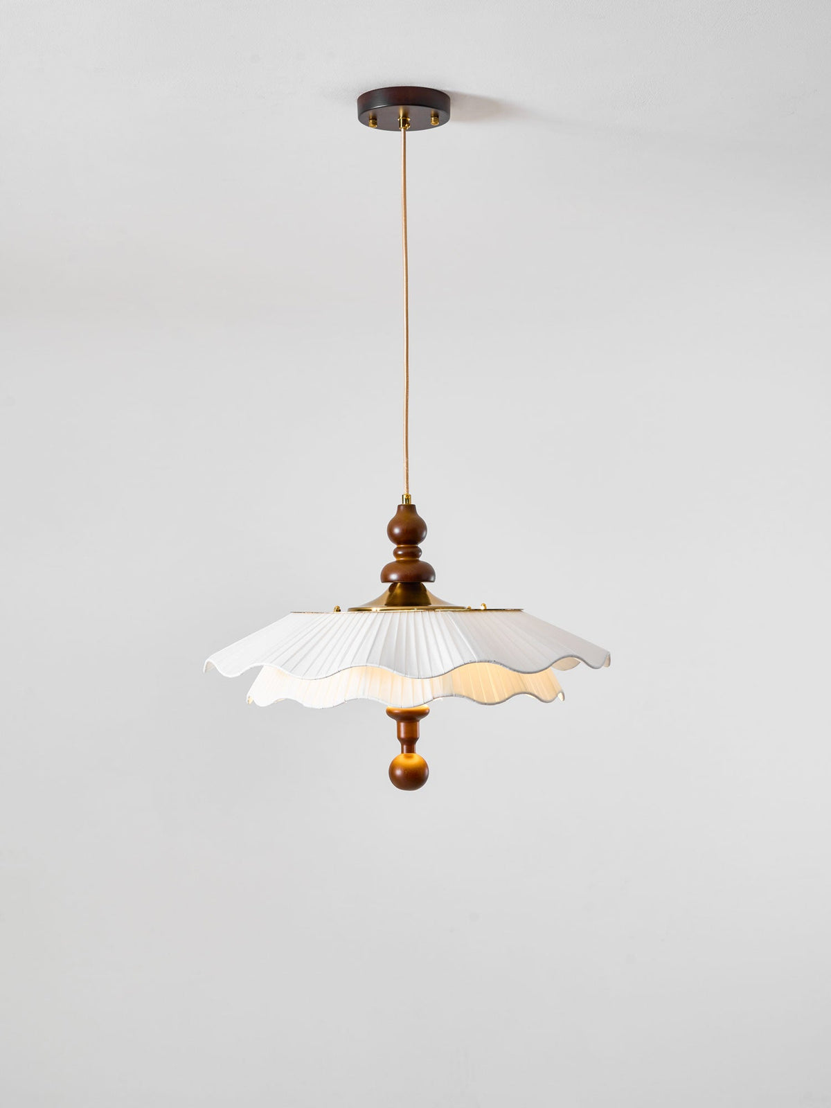 Belle Epoque Pleated Pendant Light