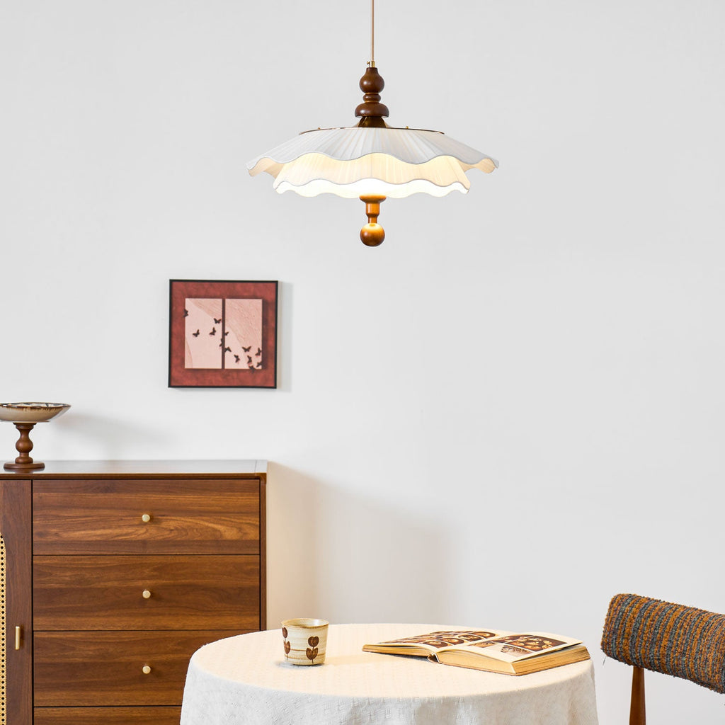 Belle Epoque Pleated Pendant Light